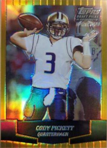 Cody Pickett [Gold Chrome Refractor] #131