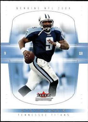 Steve McNair #68 2004 Fleer Genuine Football