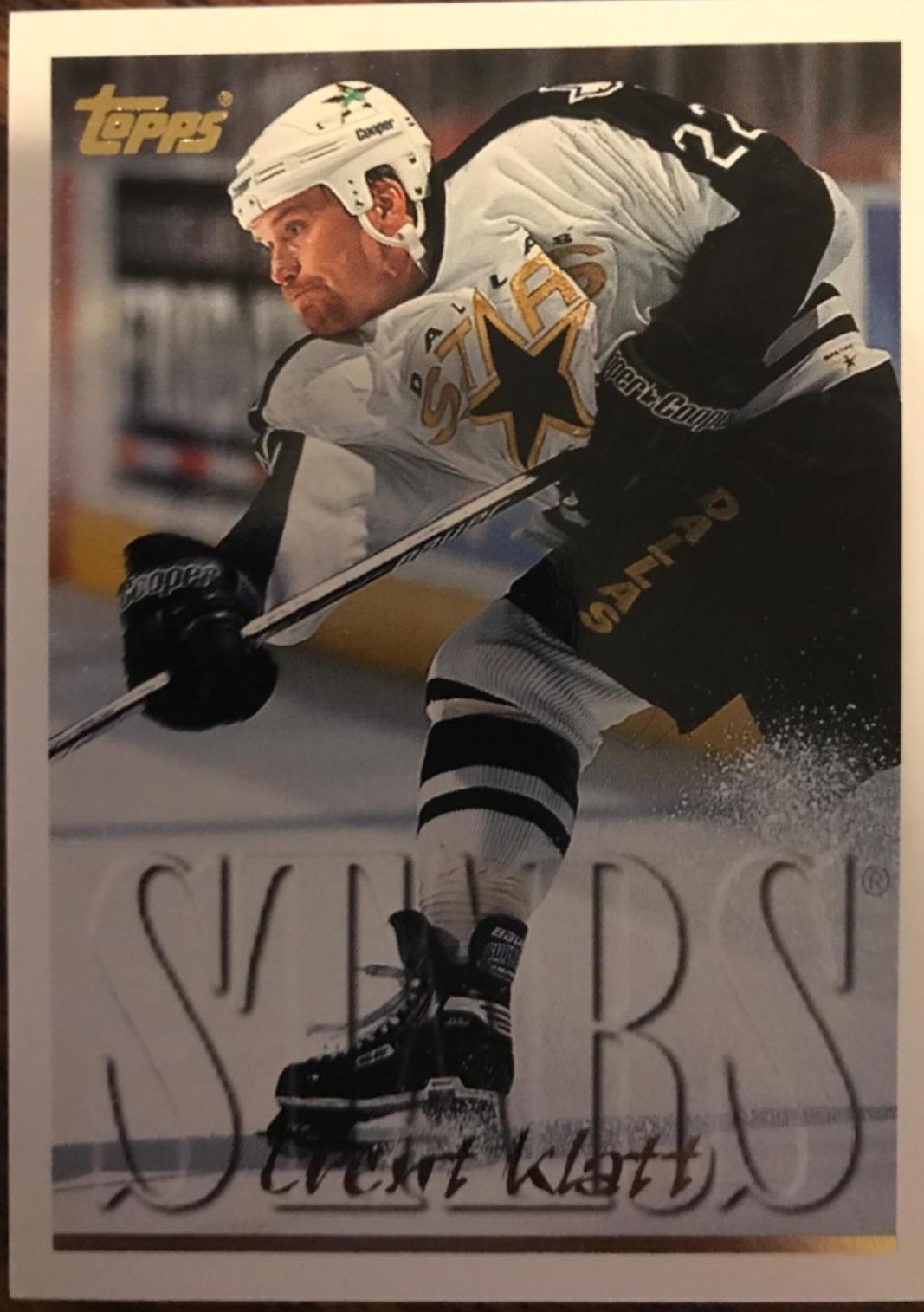 Trent Klatt #106 Hockey Cards 1995 Topps