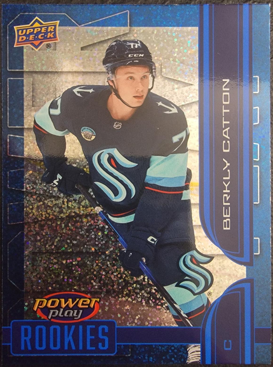 Berkly Catton #PY-9 2025 Upper Deck Extended Series Power Play Hockey