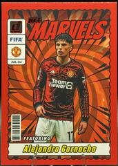 Alejandro Garnacho [Red] #14 Soccer Cards 2024 Panini Donruss Net Marvels Prices