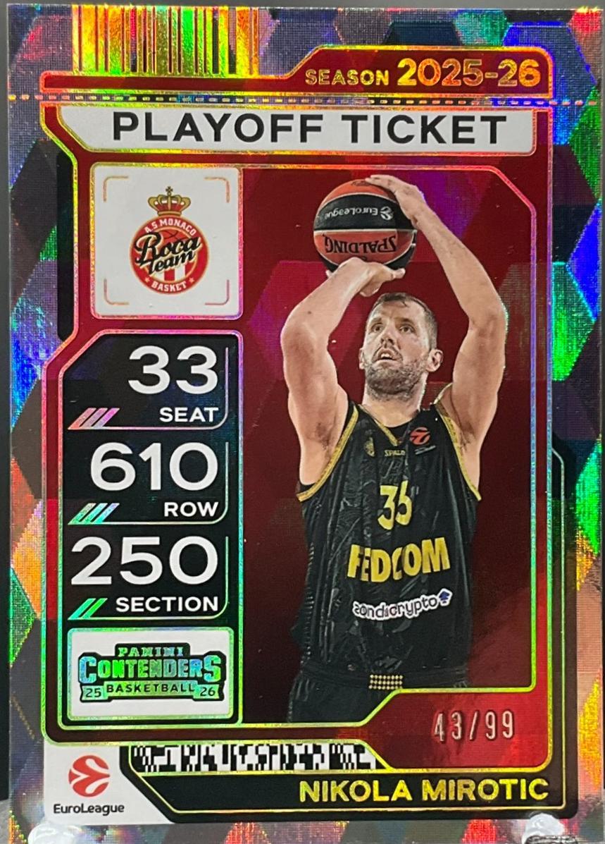 Nikola Mirotic [Playoff Ticket] #37