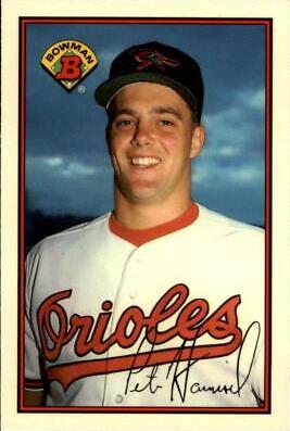 Pete Harnisch #4 Baseball Cards 1989 Bowman Tiffany