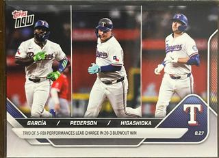 Adolis Garcia / Joc Pederson / Kyle Higashioka