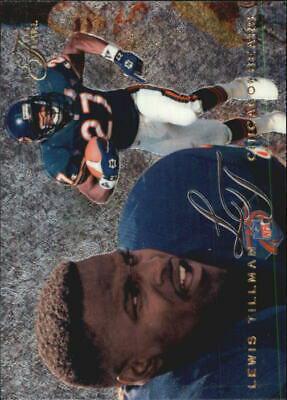 Lewis Tillman #35 Football Cards 1995 Flair