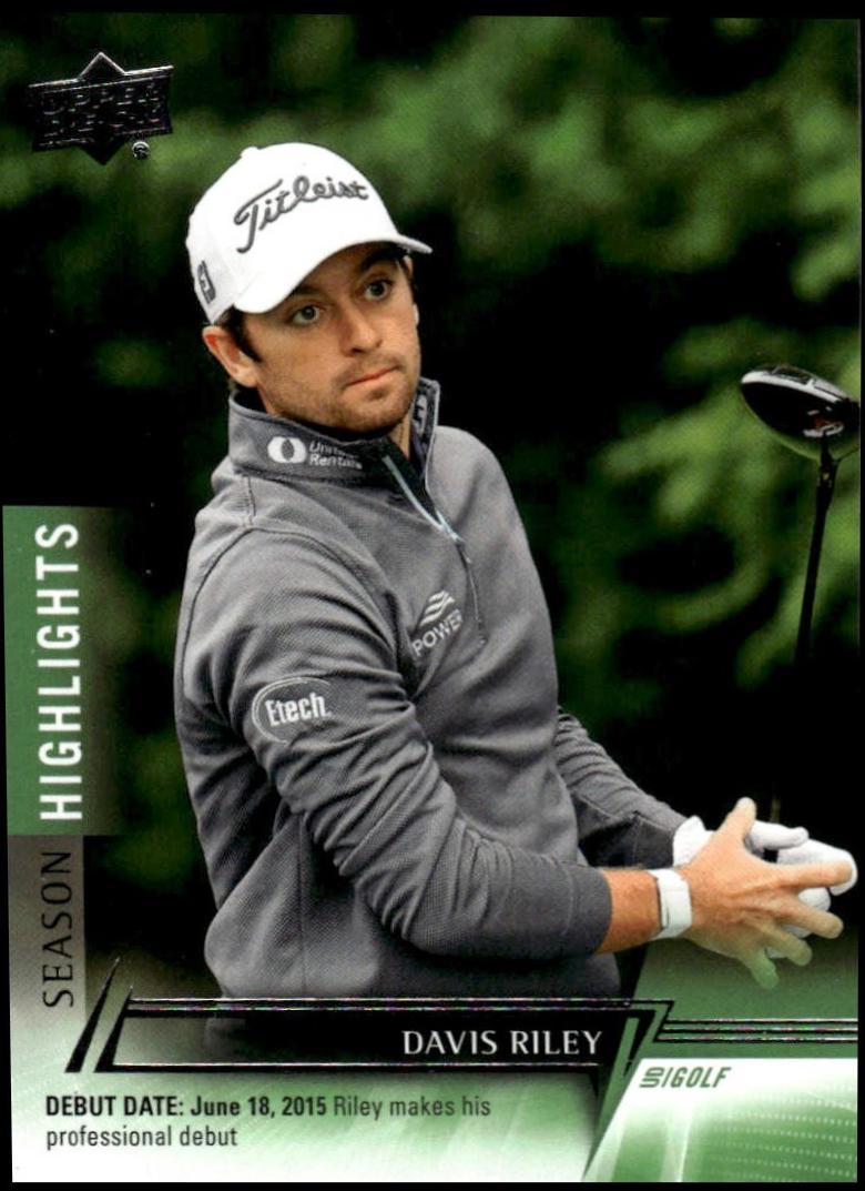 Davis Riley #66 2024 Upper Deck Golf