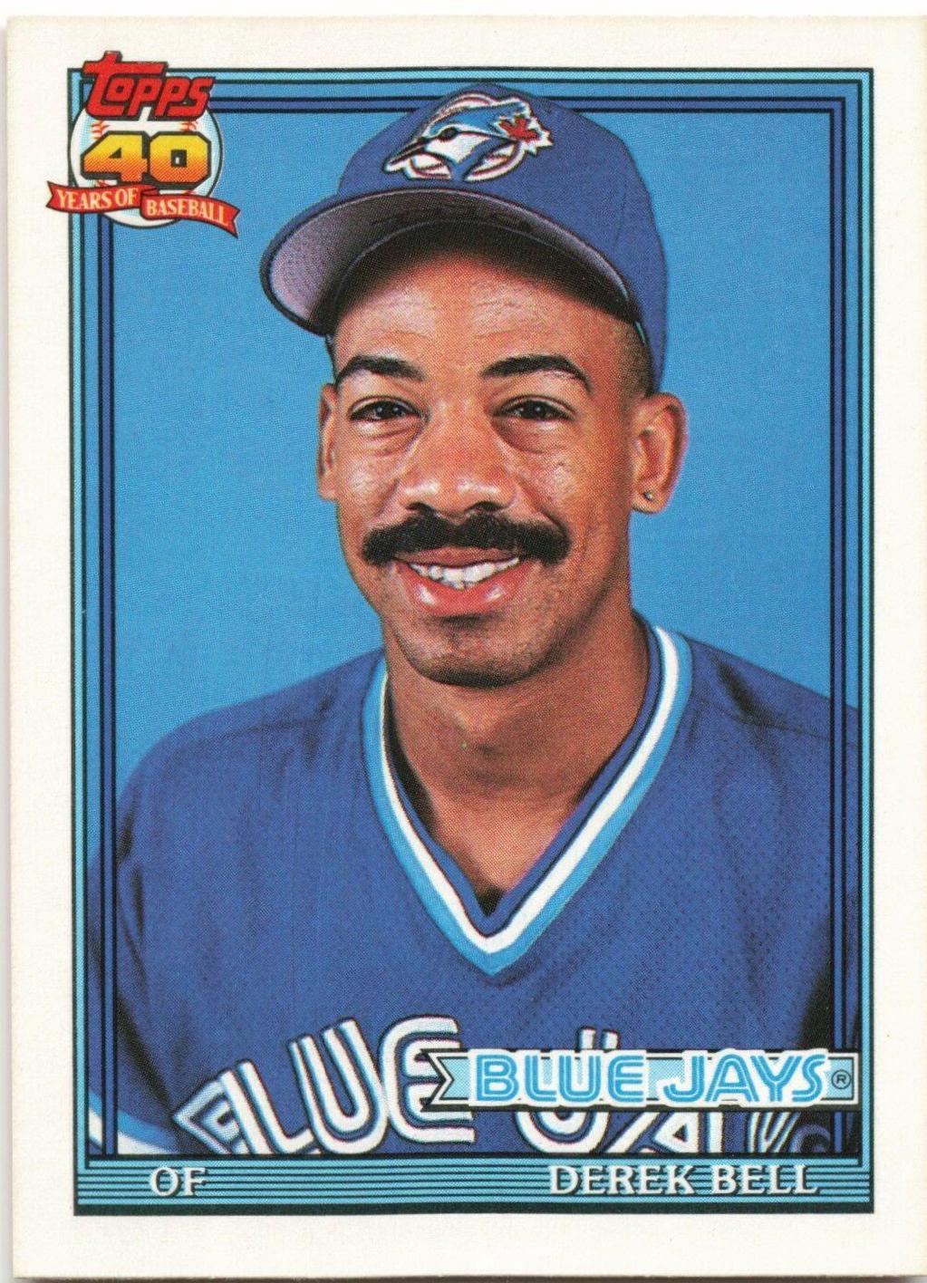 Derek Bell #7T Baseball Cards 1991 Topps Traded