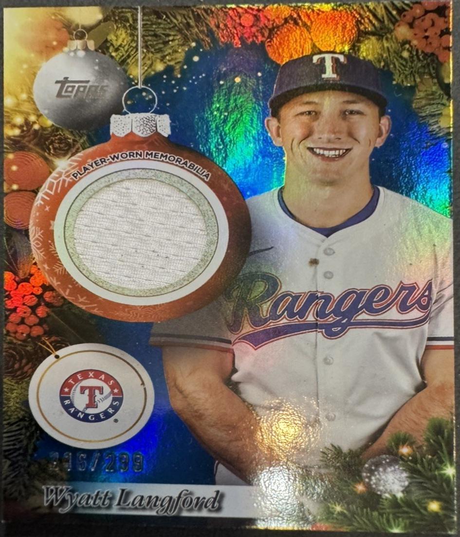 Wyatt Langford [Blue] #PR-WL
