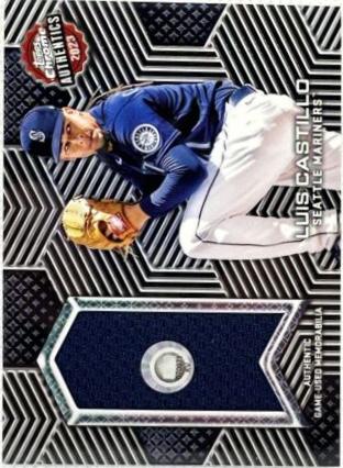 Luis Castillo #TCA-LC 2023 Topps Chrome Authentics Relics Baseball