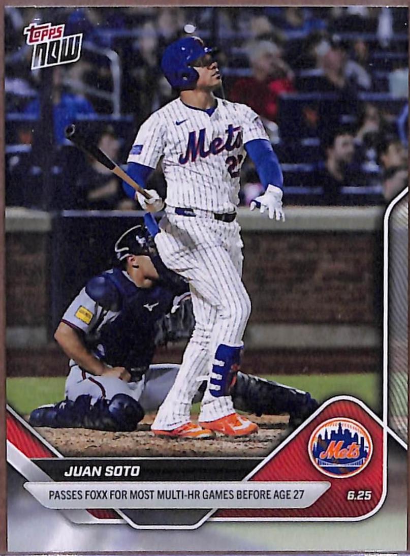 Juan Soto #351 2025 Topps Now Baseball