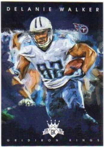 Delanie Walker #10 Football Cards 2015 Panini Gridiron Kings