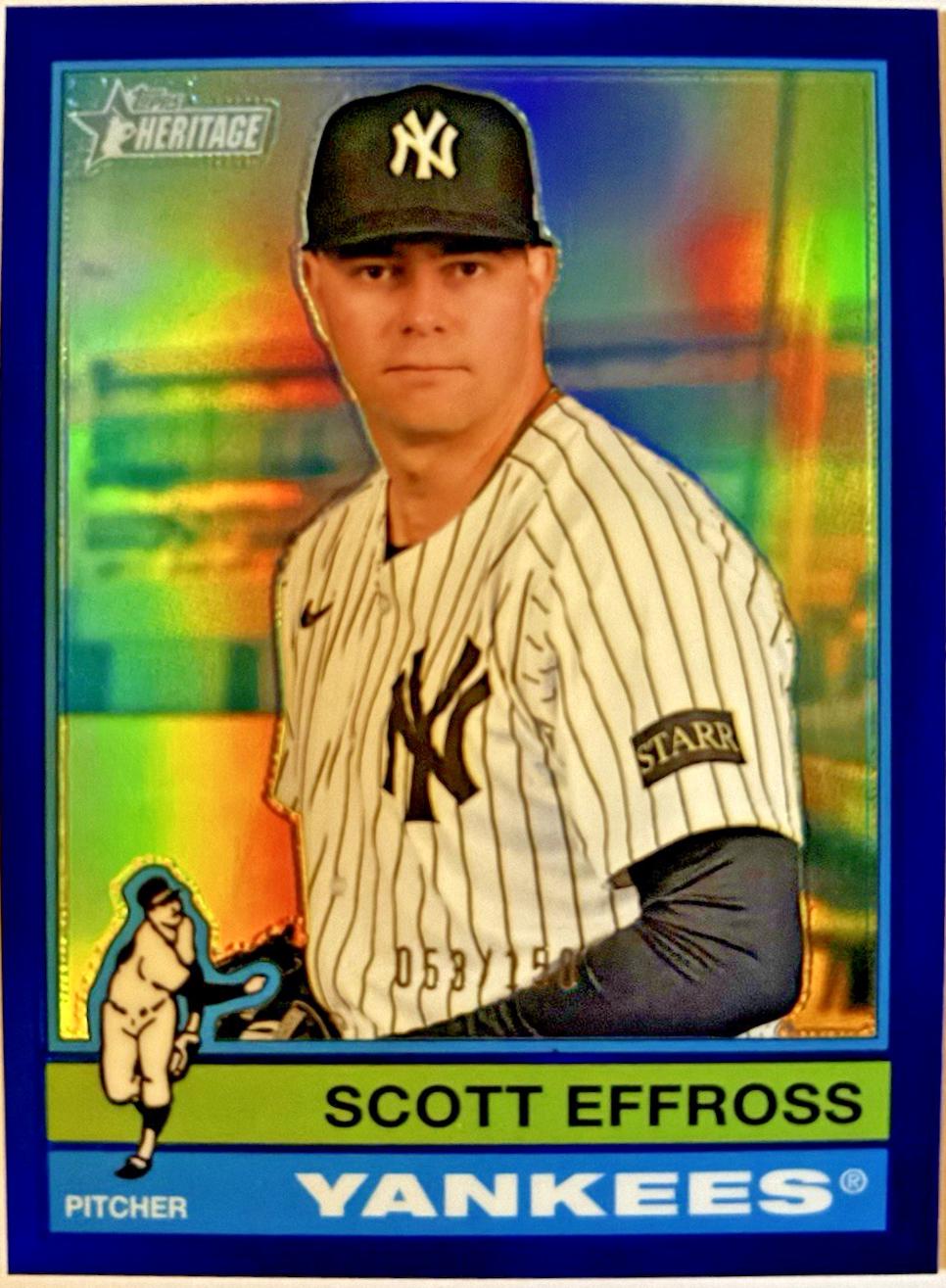 Scott Effross [Blue Chrome] #636