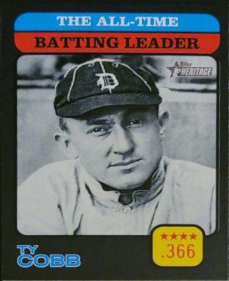 Ty Cobb [Black Border] #471