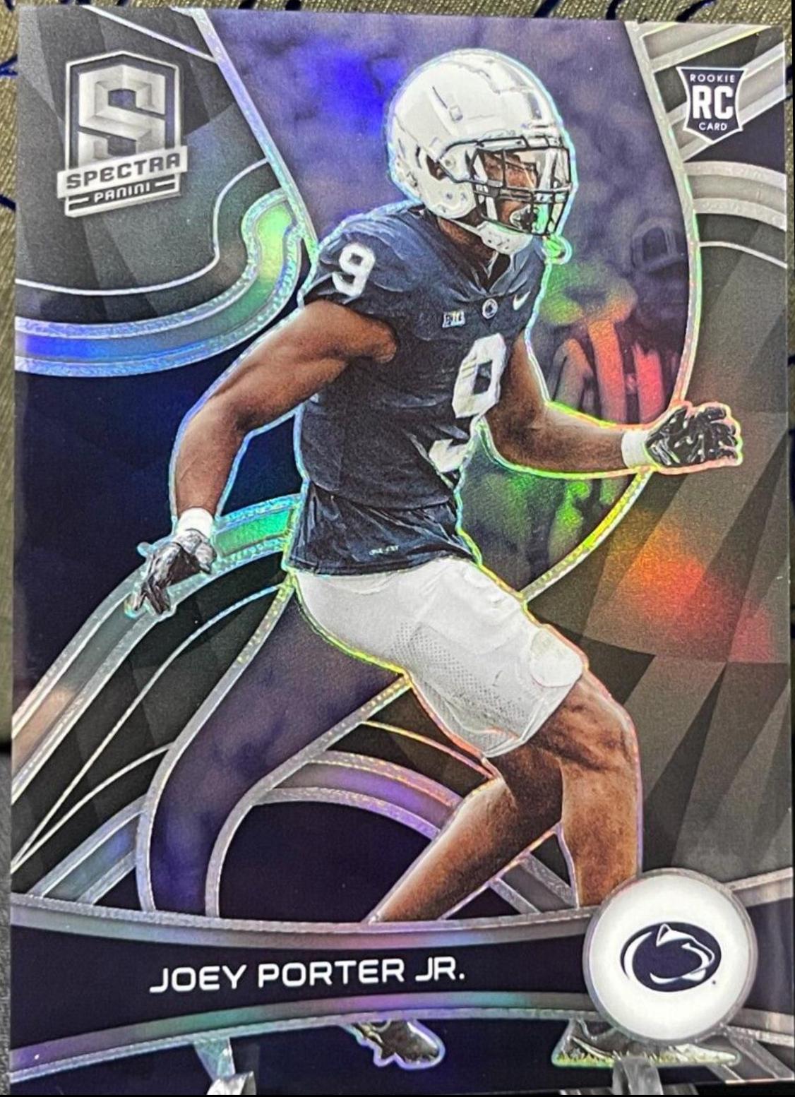 Joey Porter Jr. #28 2023 Panini Chronicles Draft Picks Spectra Football