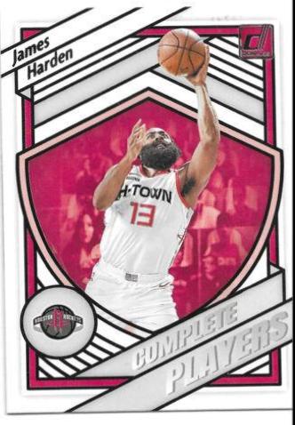 James Harden #8 Basketball Cards 2020 Donruss Complete Players