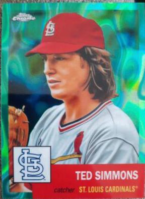 Ted Simmons [Aqua Lava Refractor] #70