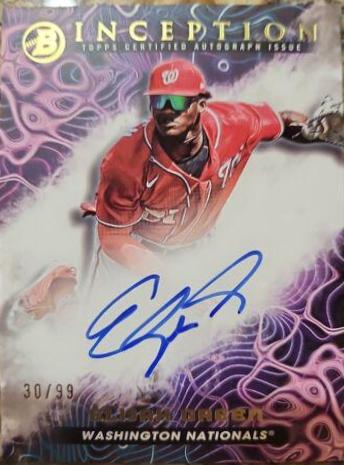 Elijah Green #PPA-EG 2023 Bowman Inception Baseball Primordial Prospect Autographs