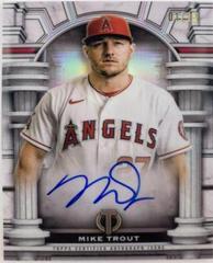 Mike Trout #OA-MT Baseball Cards 2023 Topps Tribute Olympus Autographs Prices