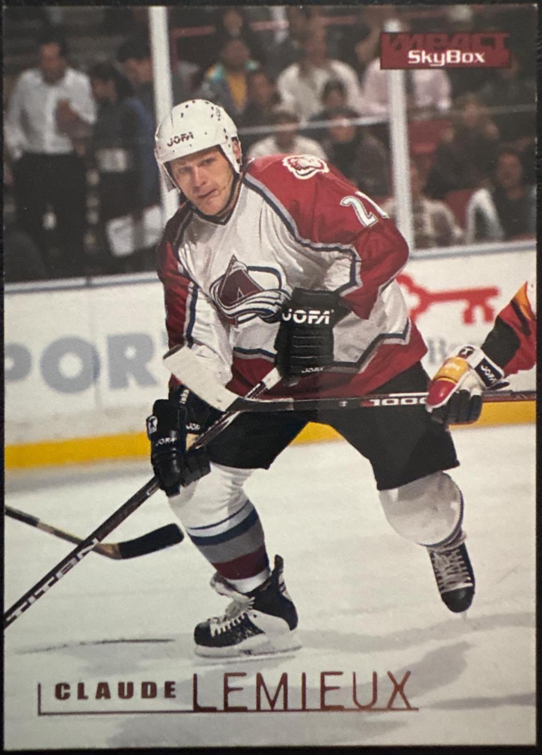 Claude Lemieux #37 1995-96 SkyBox Impact Hockey