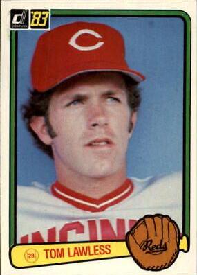 Tom Lawless #400 Baseball Cards 1983 Donruss