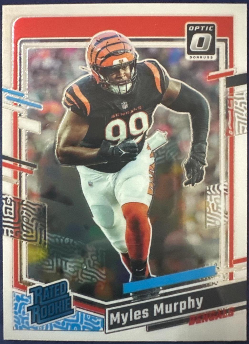 Myles Murphy #222 Football Cards 2023 Panini Donruss Optic