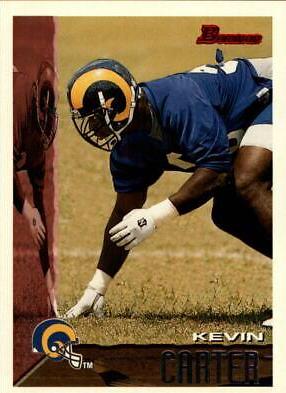 Kevin Carter #6 Football Cards 1995 Bowman