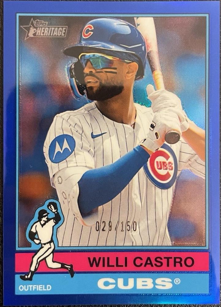 Willi Castro [Blue Chrome] #502