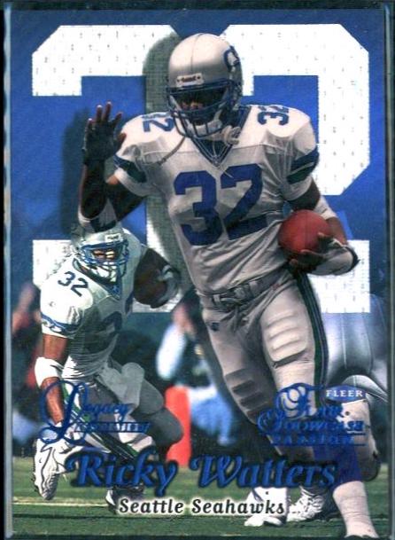 Ricky Watters #95L 1999 Flair Showcase Legacy Collection Football