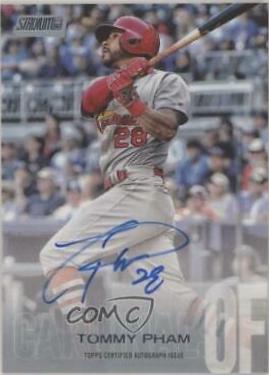 Tommy Pham #SCA-TP 2018 Stadium Club Baseball Autographs