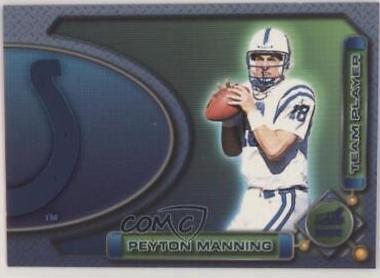 Peyton Manning #4A Football Cards 2000 Pacific Aurora Team Players