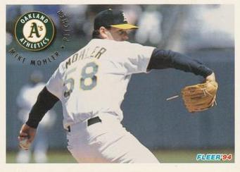Mike Mohler #269 Baseball Cards 1994 Fleer
