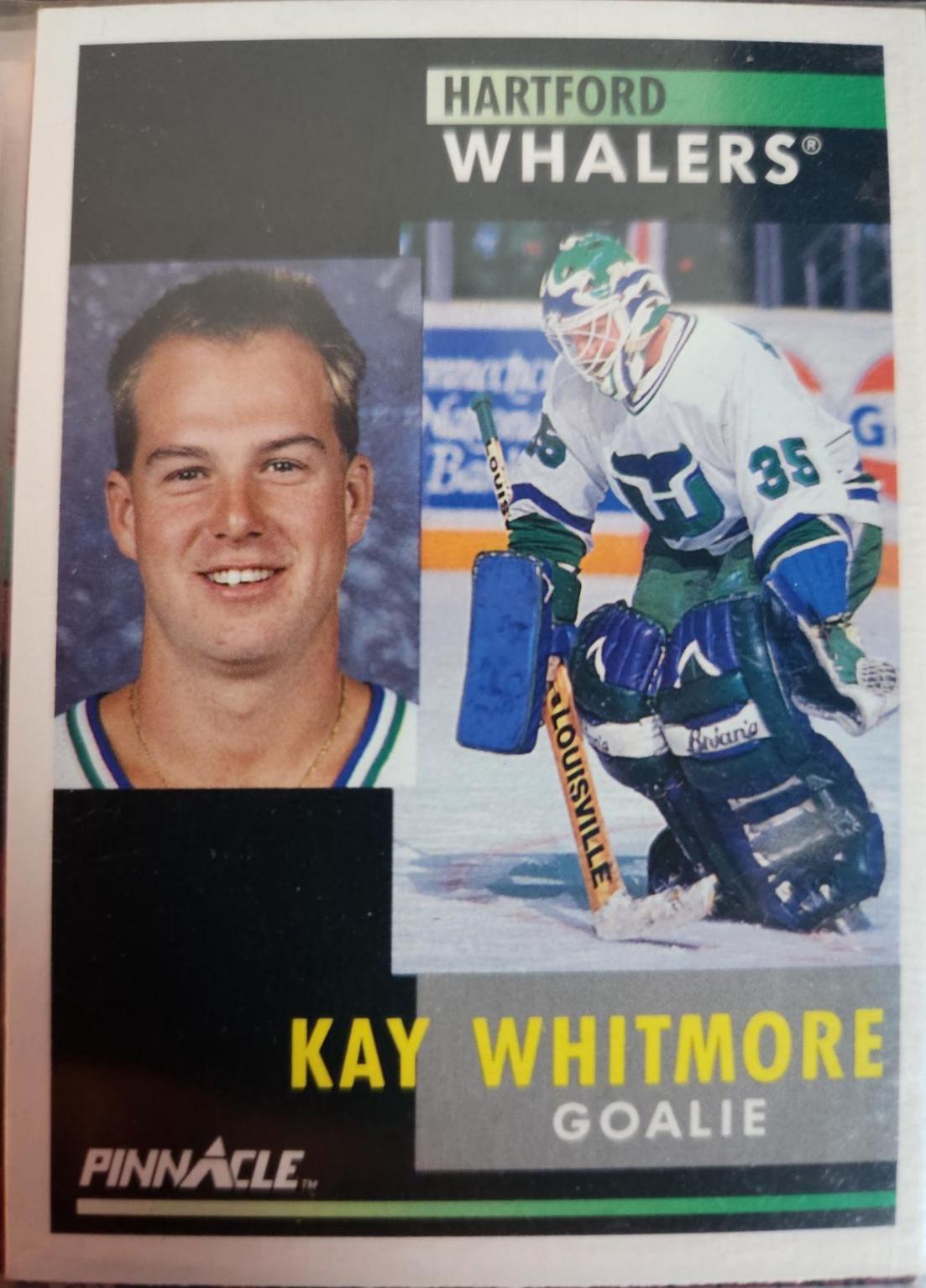 Kay Whitmore #22 Hockey Cards 1992 Pinnacle