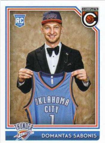 Domantas Sabonis #341 Basketball Cards 2016 Panini Complete