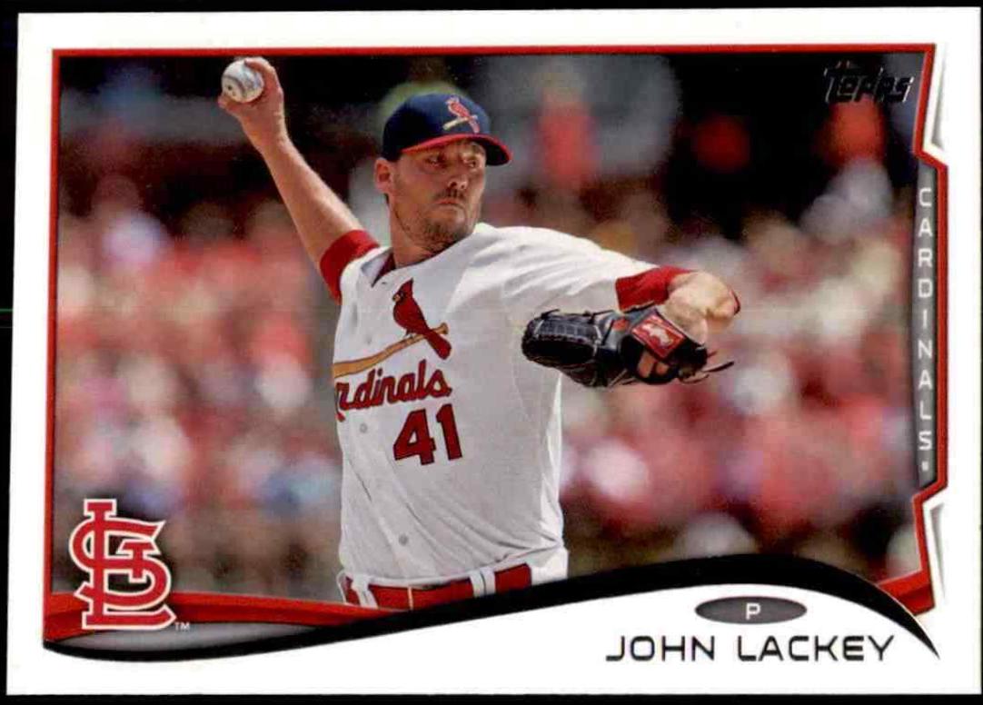 John Lackey #US-117 Baseball Cards 2014 Topps Update