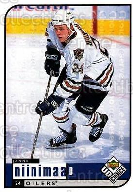 Janne Niinimaa #86 Hockey Cards 1998 UD Choice