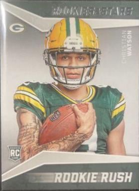 Christian Watson #RR-15 Football Cards 2022 Panini Rookies & Stars Rookie Rush