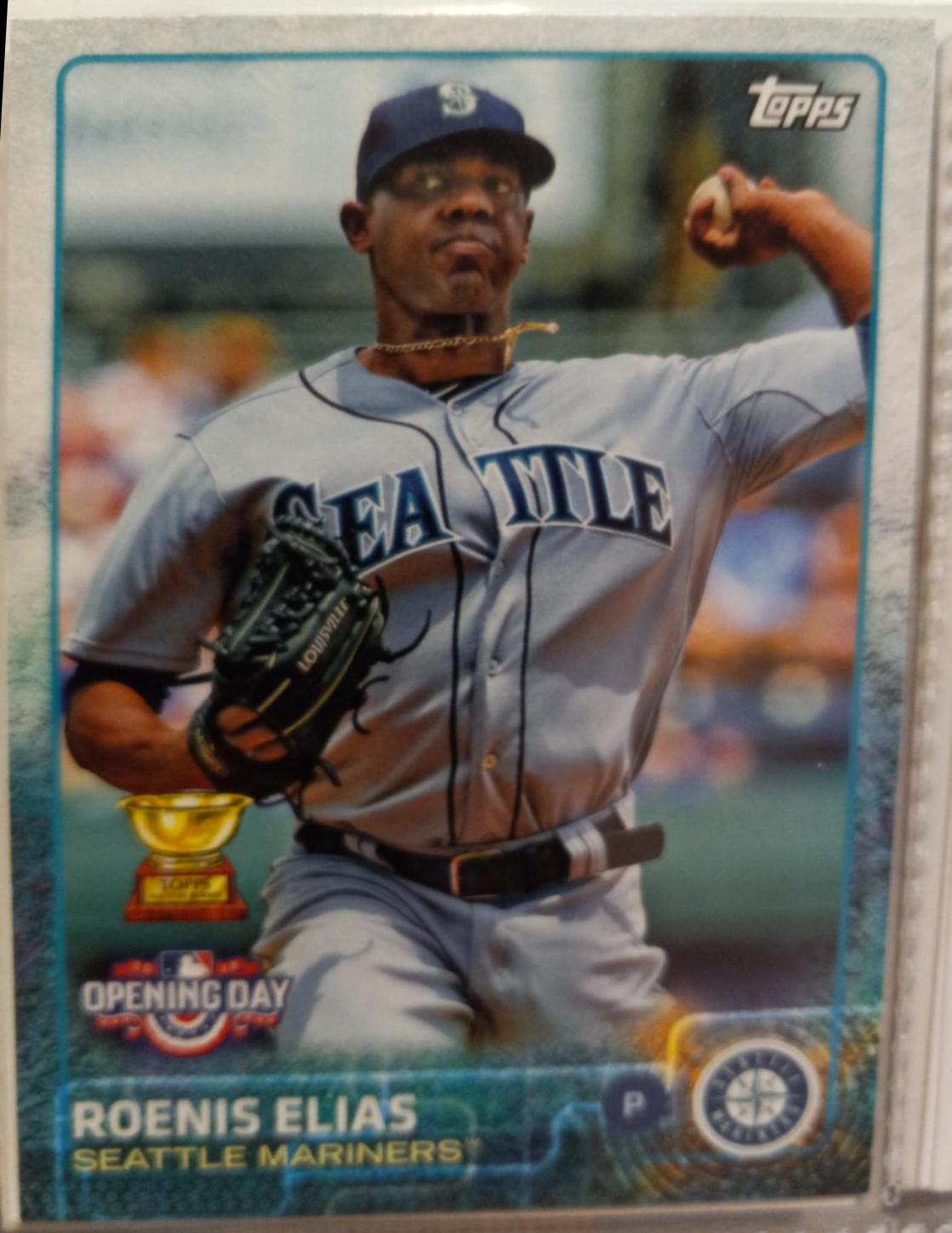 Roenis Elias #52 Baseball Cards 2015 Topps Opening Day