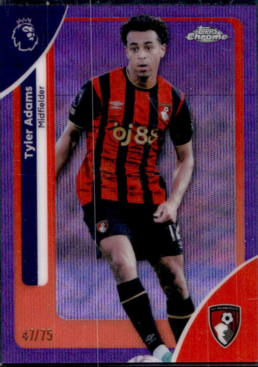 Tyler Adams [Purple Wave Refractor] #2