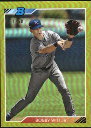Bobby Witt Jr. [Gold Refractor] #BW