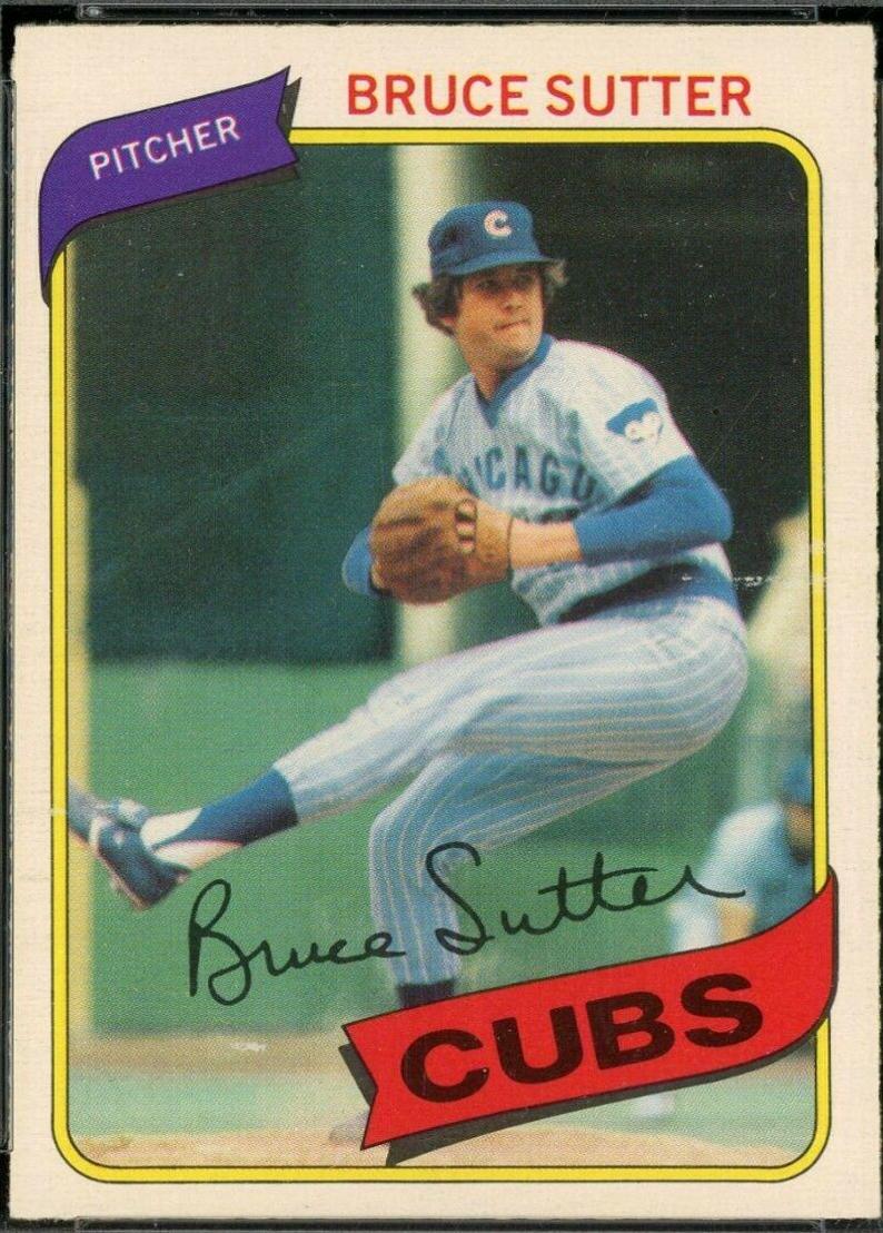 Bruce Sutter #4 Baseball Cards 1980 O Pee Chee