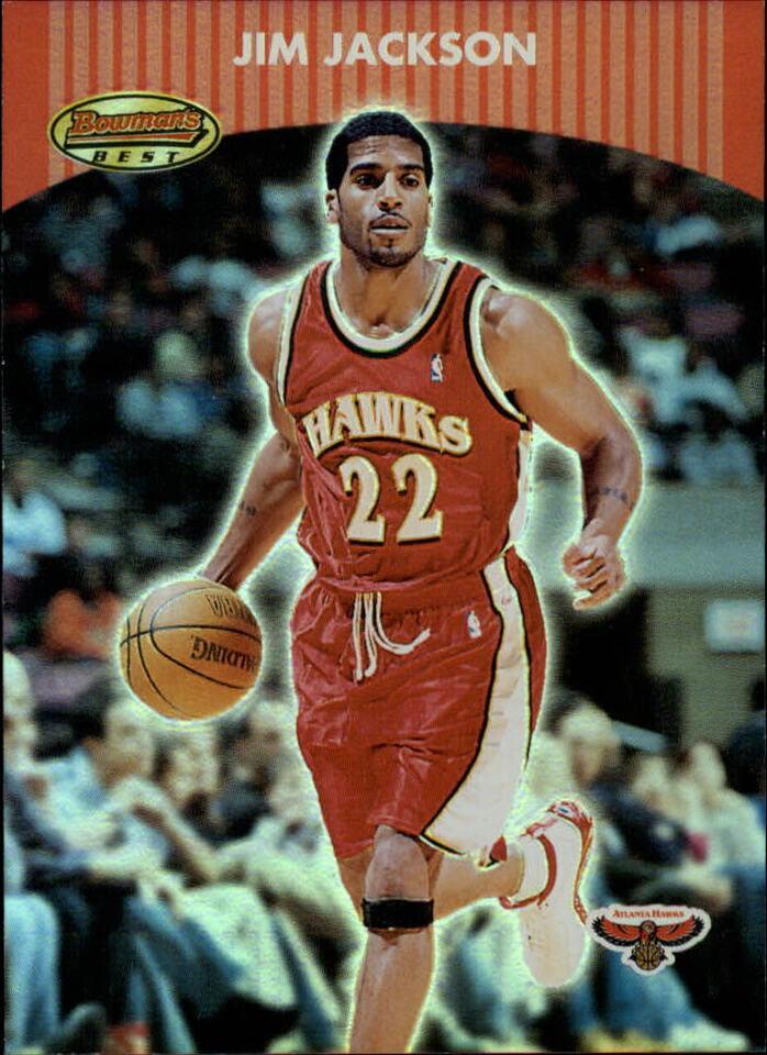 Jim Jackson #30 Basketball Cards 2000 Bowman's Best