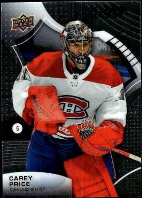 Carey Price #71 Hockey Cards 2021 Upper Deck Allure