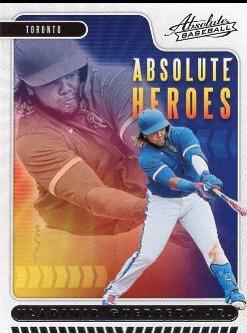 Vladimir Guerrero Jr #AH4 Baseball Cards 2020 Panini Absolute Heroes
