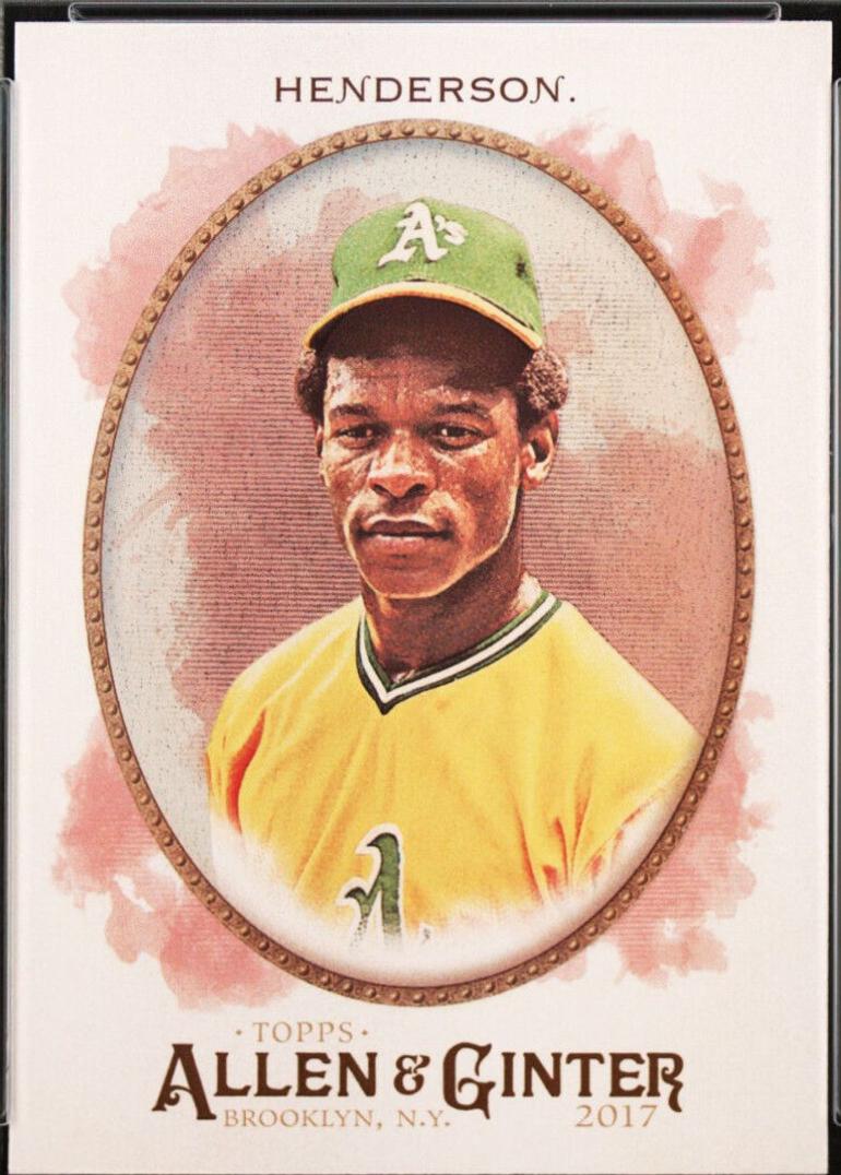 Rickey Henderson [Hot Box Foil] #54