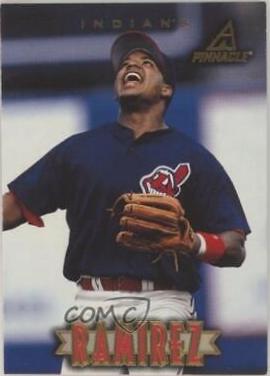 Manny Ramirez #42 Baseball Cards 1997 New Pinnacle