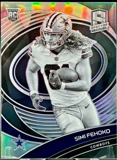Simi Fehoko #242 Football Cards 2021 Panini Spectra