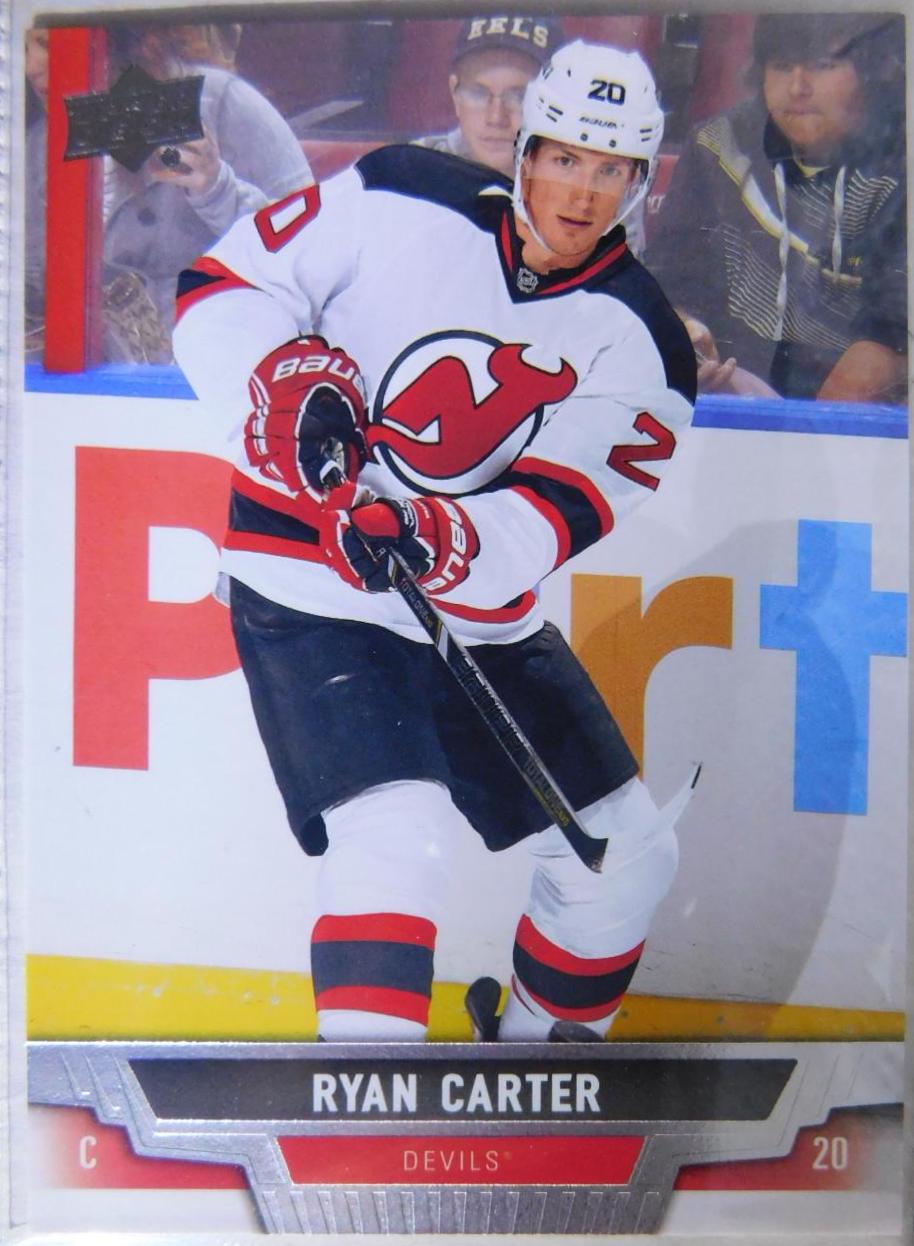 Ryan Carter #33 Hockey Cards 2013 Upper Deck