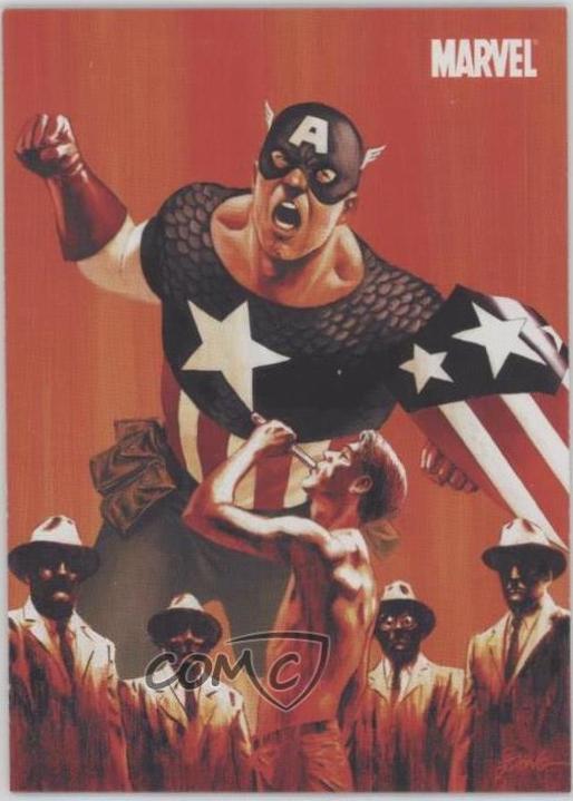 Captain America #T2 Marvel 2010 Rittenhouse 70-Years of Comics Tribute