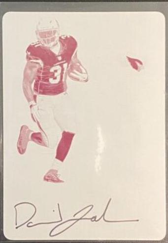 David Johnson [Autograph Playoff Ticket] #395