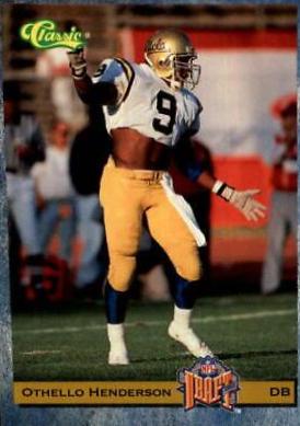 Othello Henderson #54 Football Cards 1993 Classic